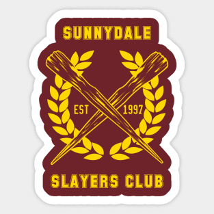 Sunnydale Slayers Club Sticker